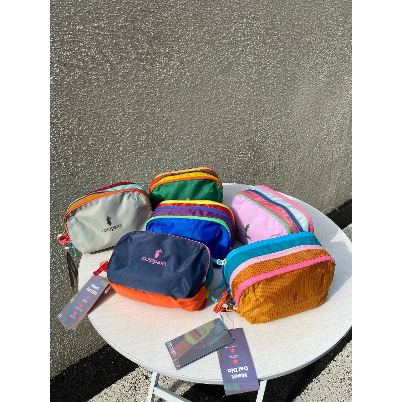 Colorful waterproof portable makeup bag - cosmetic storage bag and outdoor travel handbag
