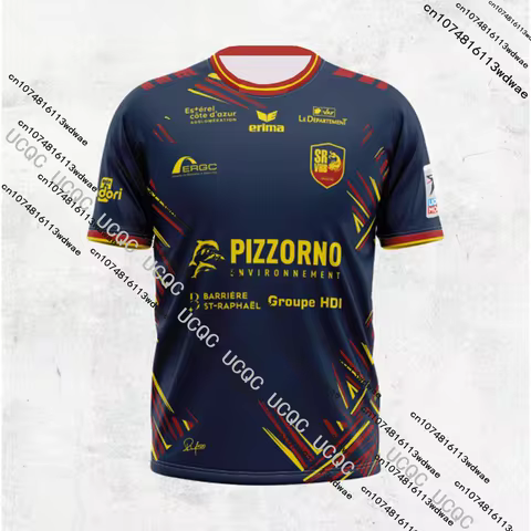 25/26 Latest Saint-Rapha&euml;l Var Handball Jersey France Casual Men's Sport Train Adult&amp;Kid Handball Breathable Sportswear T-shirt