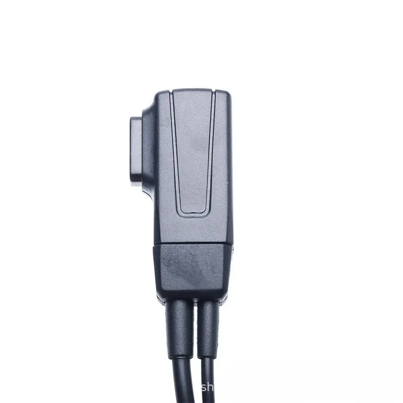 Auricolare con microfono PTT auricolare a 2 pin per ICOM IC-V8,IC-V85,IC-V82,IC-V80,IC-F3021,F3023,IC-T2A Walkie Talkie