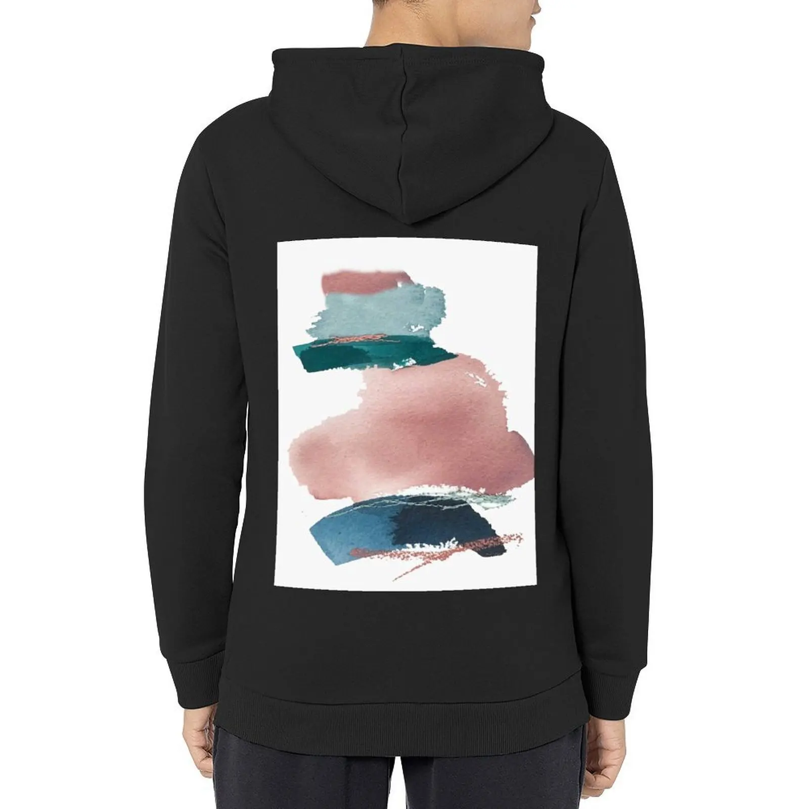 

Soft luxury pink Hoodie men's autumn clothes japanese style winter clothes korean clothes designer hoodies