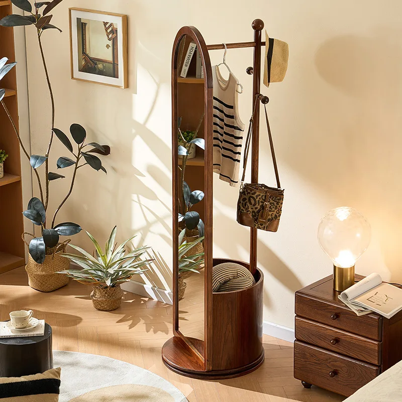 

Functional storage rack with mirror B & B hotel designer
