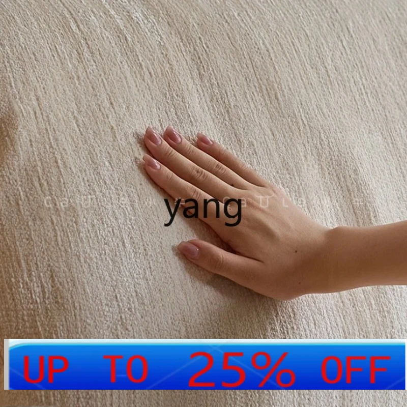 

LTT chenille flannel sofa straight row sofa modern simple large flat layer luxury