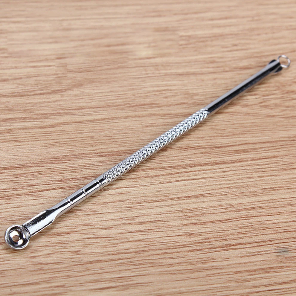 2x Dual Heads Acne Needle Blackhead Blemish Squeeze Pimple Extractor Remover Spot Cleaner Beauty Skin Care Tool Stainless Steel