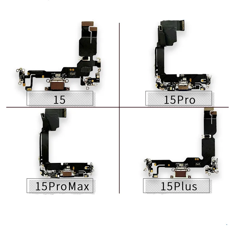 High Quality Charging Port For iP16 16Plus 16Pro 16PM 12 13 14 15 Pro Max Mobile Phone Bottom Charger Repair Replacment Part