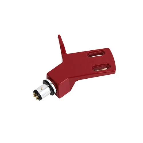 Imagen 2 del producto Cartucho para tocadiscos, cabezal de lápiz óptico, brazo de tono recto, soporte de ángulo de curva oblicuo de aluminio para AT-HS3 LP3 LP, tocadiscos de vinilo