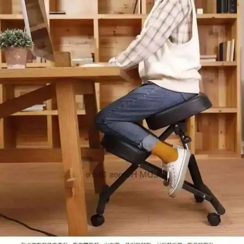 Kneeling Chair, Spine-protecting Computer Chair, Adjustable Kneel Stool, Stool for Healthy Sitting Posture  Ergonomic