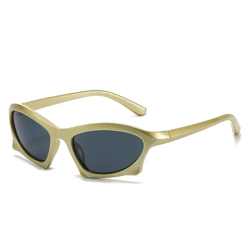 

Retro Irregular Cat Eye Sunglasses Women Fashion Punk Shades UV400 Goggles Outdoor Sports Driving Sun Glasses for Women Men