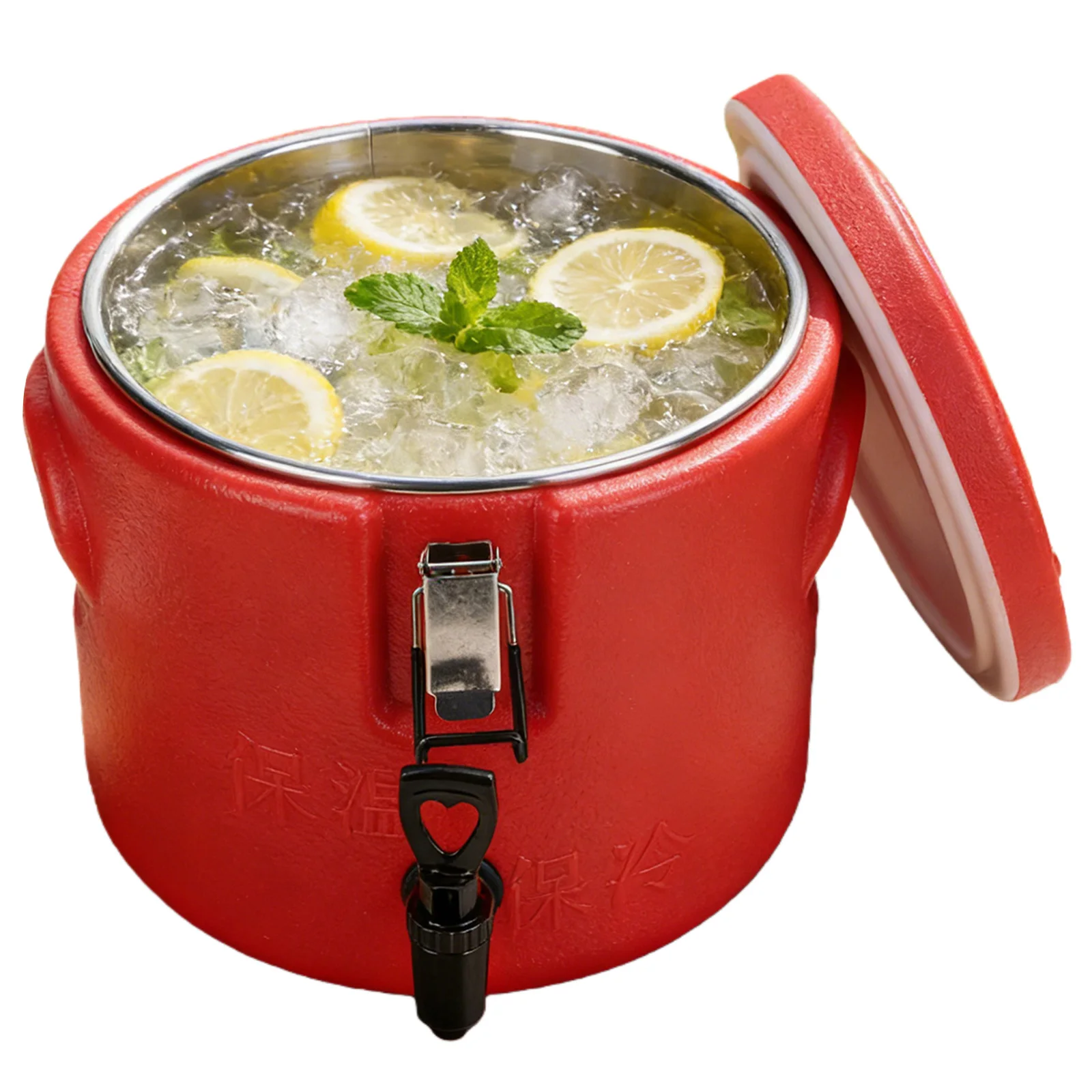 

Insulated Hot and Cold Beverage Dispenser Included Lid Portable Cold Hot Drink Container with Spigot for Buffet/Hotel/Restaurant