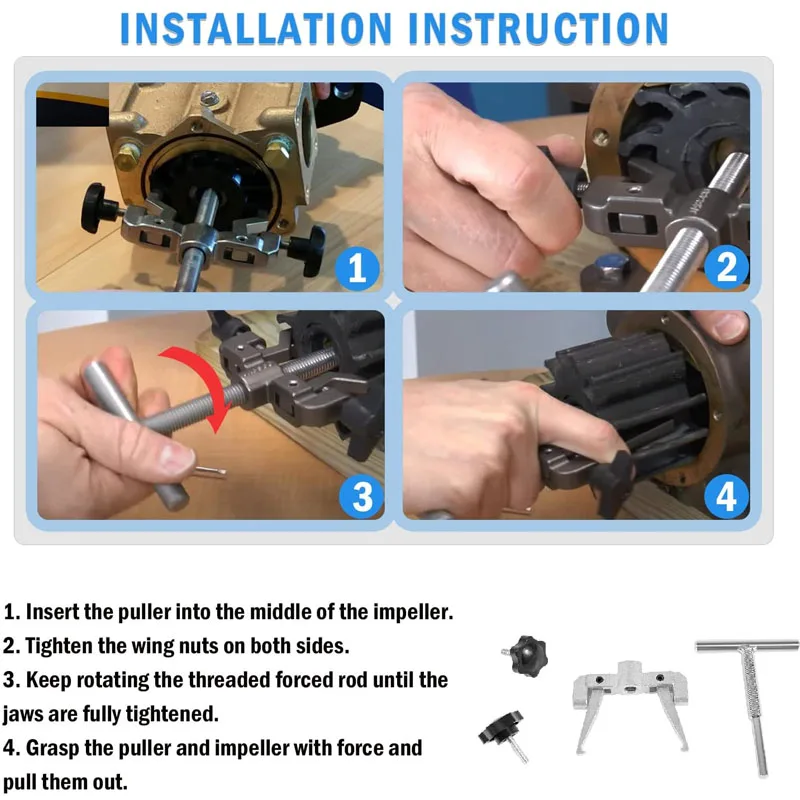 660040-1 Impeller Puller Removal for Impellers 2-1/4\