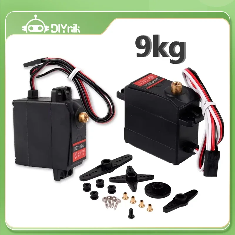 

9kg/cm Dsservo DS3109MG RC Baja Servo Metal Gear Standard Digital Servos Motor For 1/8 1/10 1/12 RC Cars Model Aircraft Crawler