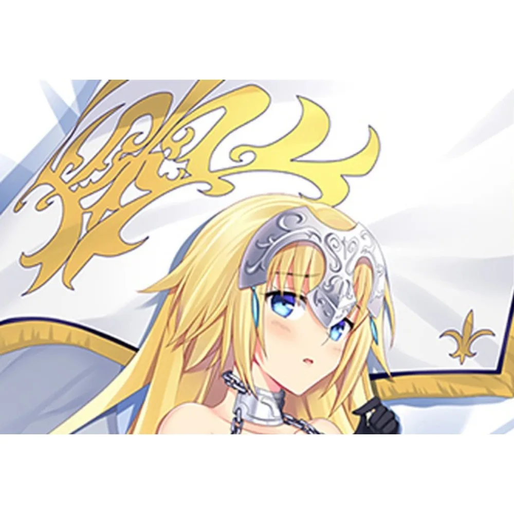 Fate Grand Order Jeanne & Jeanne Alter Duo Characters Double Sided Long Cushion Cover Sofa Bedroom Decor Pillow Slipcover