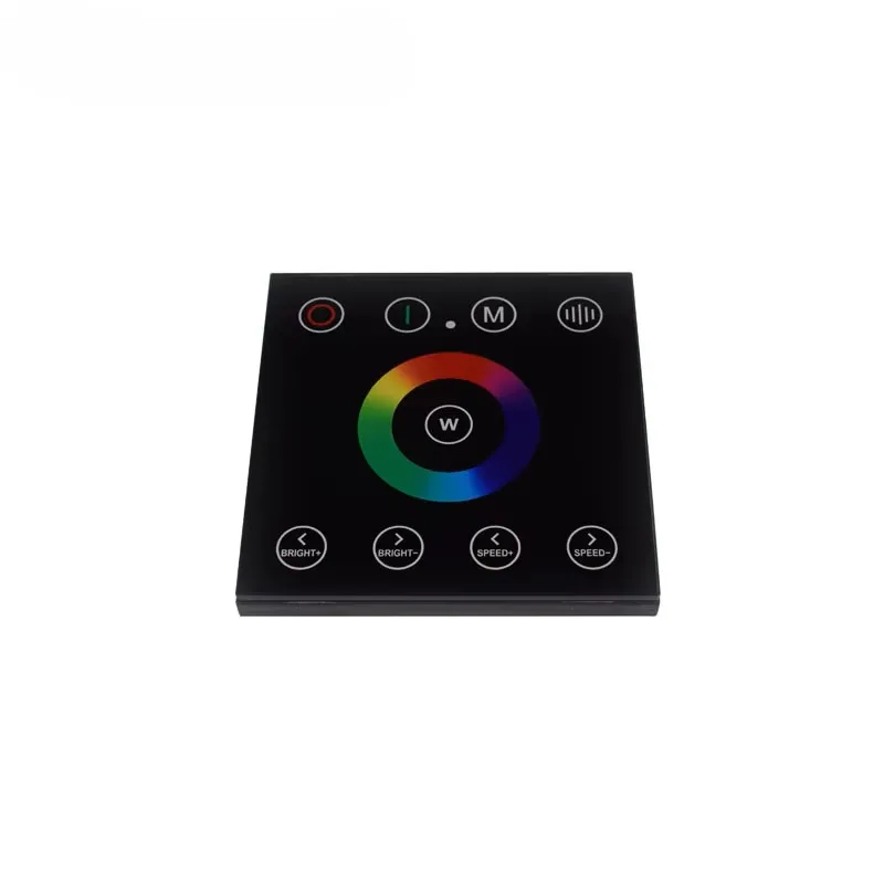 1X  DC12V RGBW LED 16W fiber optic light engine driver with 2.4G wireless wall switch touch controller