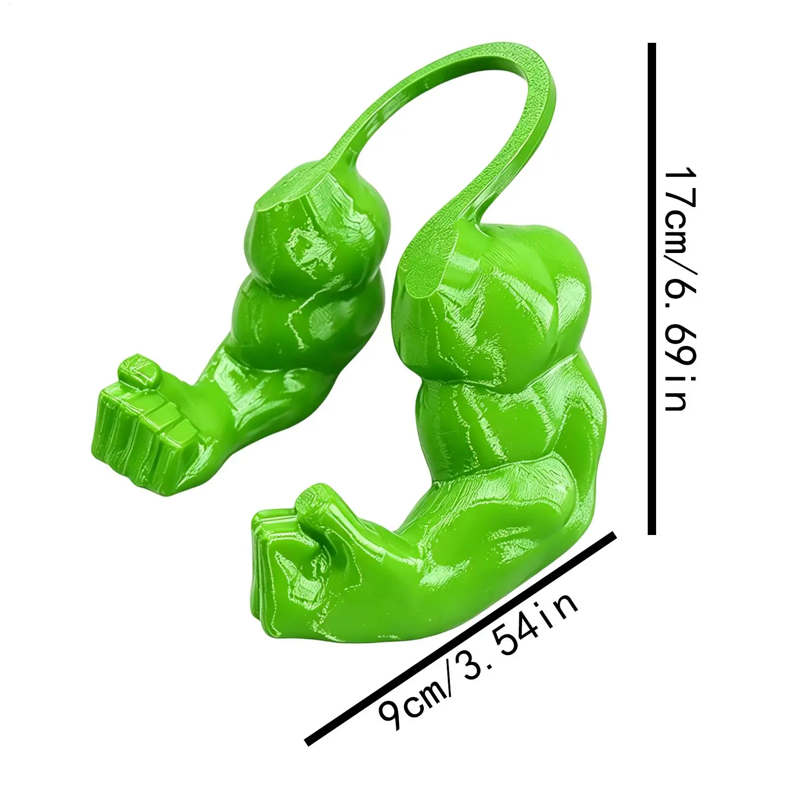 Lustiger Katzen-Muskelarm 3D-Gedruckter Unbesiegbarer Muskelarm Interaktives Hals-Hängespielzeug für Haustiere Cosplay-Kostüm-Requisiten Hundezubehör – Detail 2