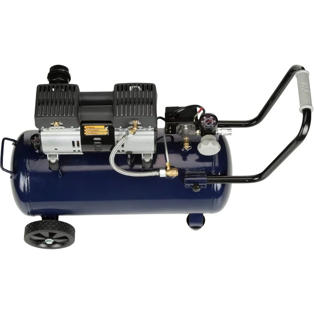 

8 Gal Air Compressor – 65dB Quiet & Portable, 120V 125 PSI, Oil-Free Pump for Home Use