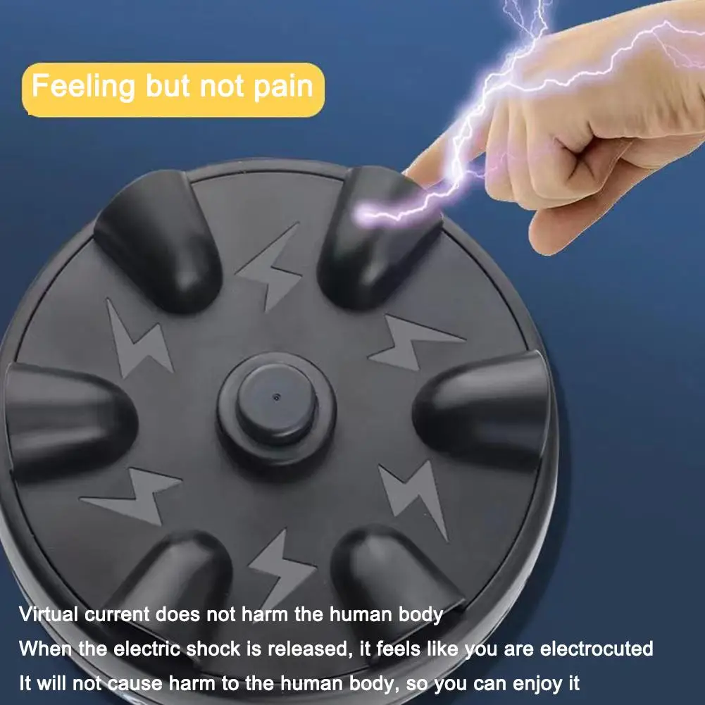 

Funny Lie Detector Finger Shock Game, Dare Game for Christmas Holiday, Adjustable Shock Intensity, Safe Non-Harmful, Perfect for