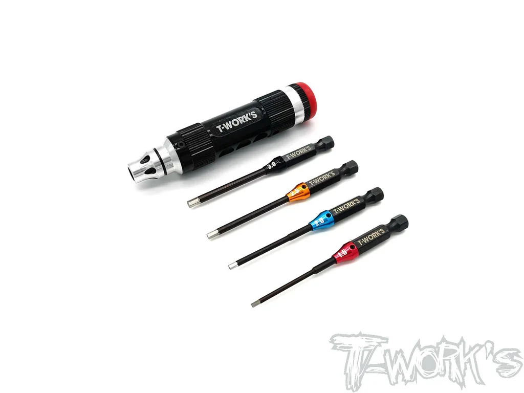 

Original T works TT-081 Multi-function Hex Tool Kit (Usable on electric screwdriver) Rc Tool