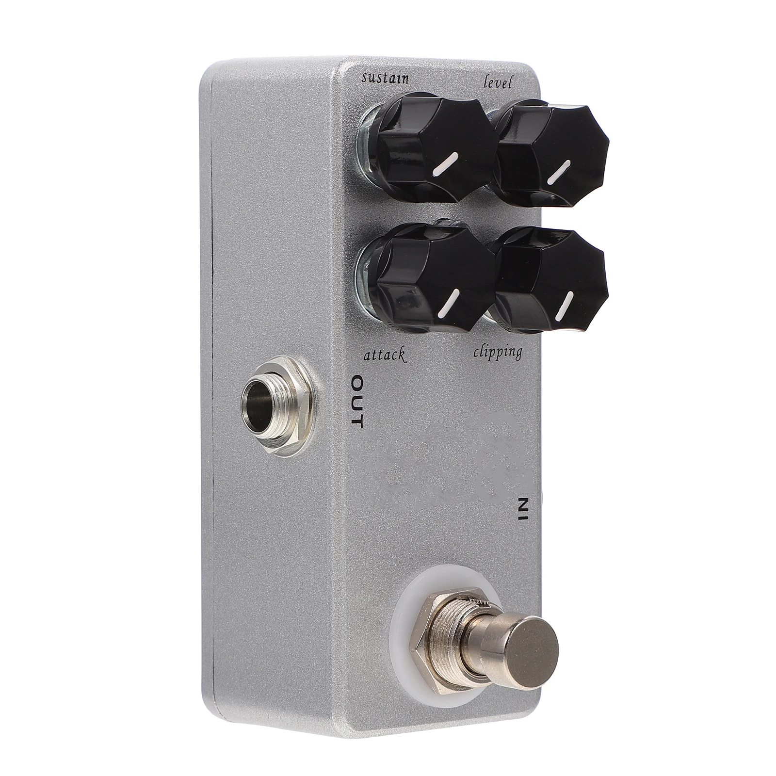 

1Pcs Premium Guitar Effector Overload Mini Processor High Quality Materials Fine Craftsmanship Silver Guitar Effector