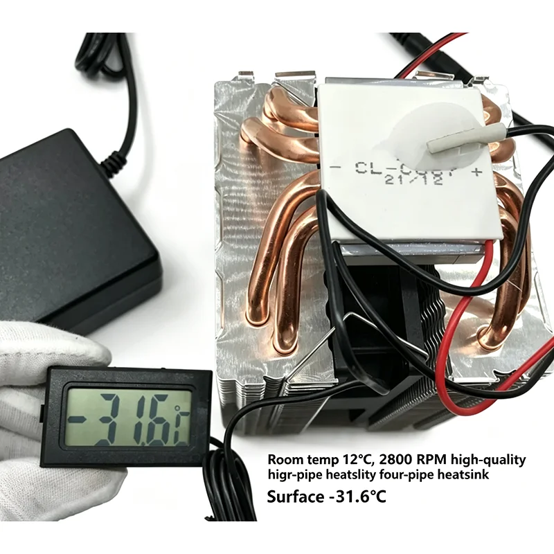 High Performance Peltier Module CL-C068 12V Super Cold Thermoelectric Cooler Chip For Thermal Shock Test CL-C067 Available