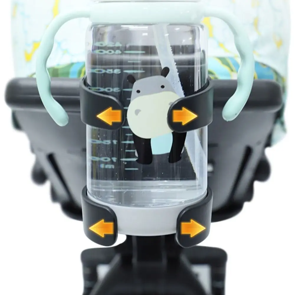

Baby Pram Baby Stroller Cup Holder Anti-Slip 360° Rotate Bicycle Water Bottle Holder Multi-function Pushchair Accessories