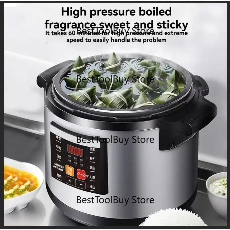 

Electric Pressure Cooker 8-65L Large Capacity Commercial Electric Pressure Cooker Fully Automatic Pressure Cooker