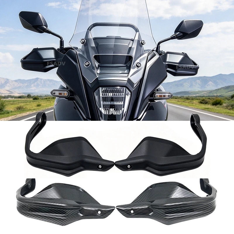 Carbon look Handguards Shield Guards Windshield Hand Wind Protection For Honda NC750X CB500X NC750S NC700X NC750 X 2013-2023 202