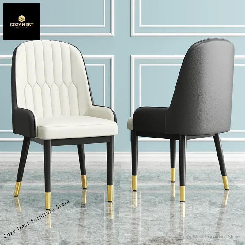 

Home Backrest Dining Commercial Light Luxury Premium Computer Simple Mahjong Sedentary Comfortable Dinin