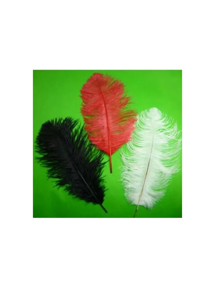 

Ostrich Feathers For Appearing Cane and Vanish Cane (Three color for choice) - Silk&Cane Magic Trick,Magic Accessories