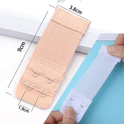 New 3pcs Bra Extender for Women's Elastic Bra Extension Strap Hook Clip Expander Adjustable Belt Buckle Intimates Accessories