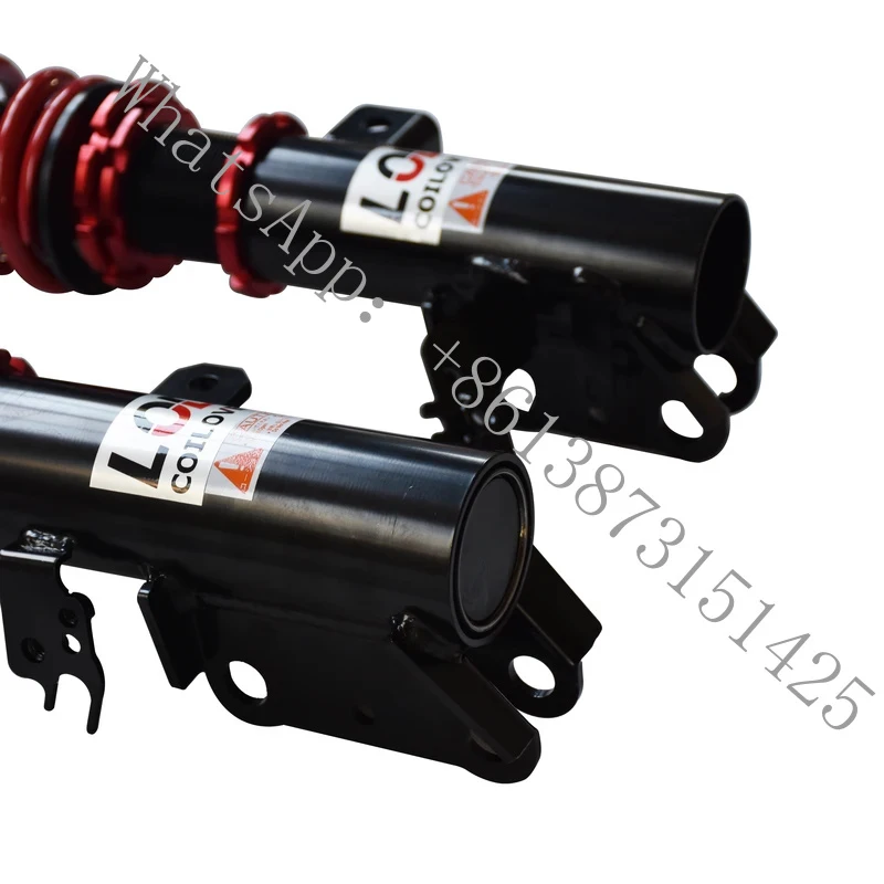 Suitable LOD Height Adjustable Monotube Coilover with 32-level Adjustable Damper from Soft to Hard