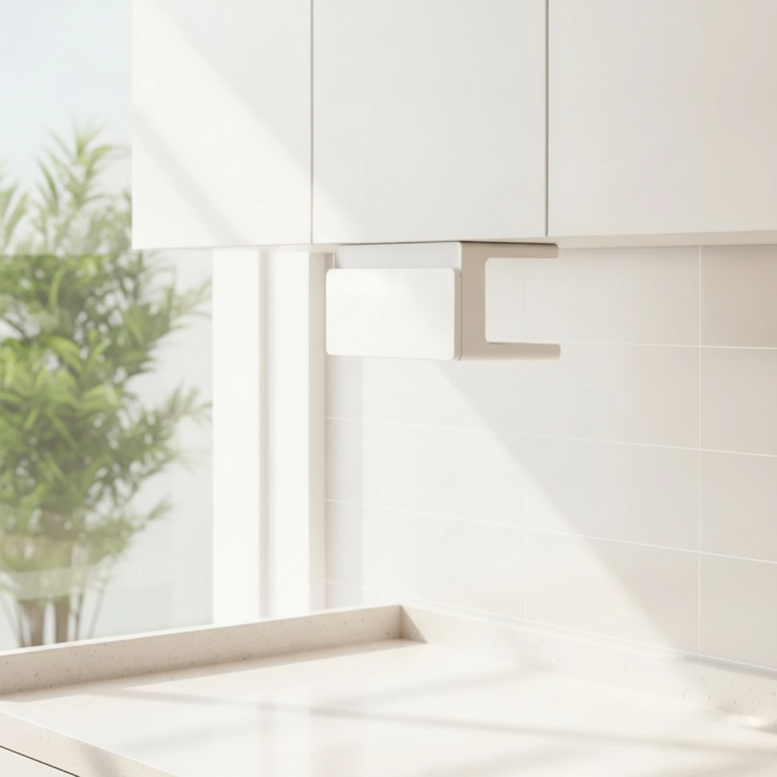 Under-Cabinet Paper Towel Holder No Drilling Under Cabinet Paper Towel Holder Organizer Compact Minimalist for Kitchen, Shelf