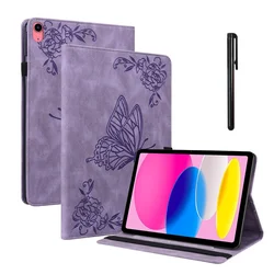 Faux Leather Case for iPad Air 11 Air 13 10.5 Cover iPad 5th 6th 7th 8th 9th Gen Capa iPad 10.9 Pro 11 2024 9.7 2018 Mini 6 Case