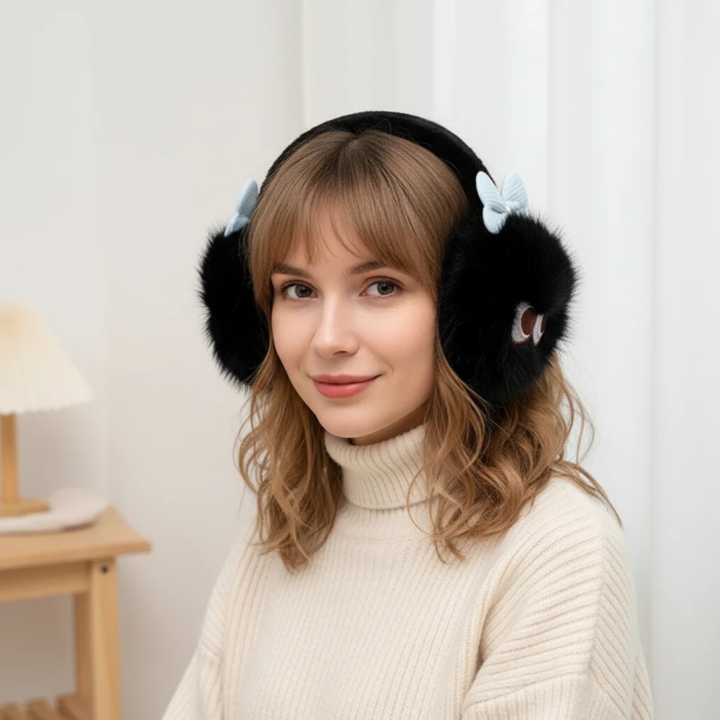 

Зимние теплые складные наушники, защита от холода, утолщенные мягкие наушники, антифриз, милые складные грелки для ушей для женщин и мужчин, уличные