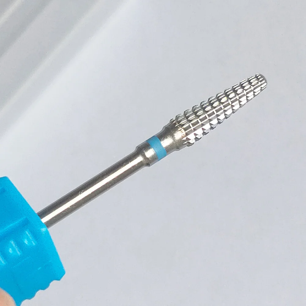 Broca de unha de carboneto, fresa para manicure, cutícula, arquivos elétricos, pele morta, remoção de pedaços, acessórios