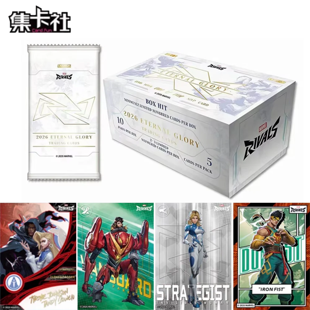 

Card.fun Genuine 2026 Marvel Rivals Eternal Glory Card Hobby Box with MVP Card and Limited Edition Inserts Collecting Toys Gifts