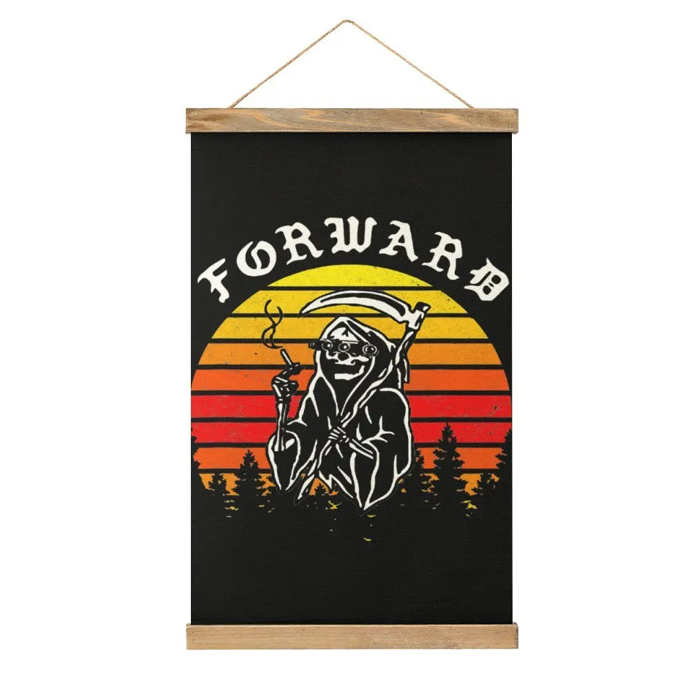 Graphic Vintage Forward Observations GBRS Group Design Tee Short Canvas Hanging Picture Wall Decoration Humor Graphic Restaurant