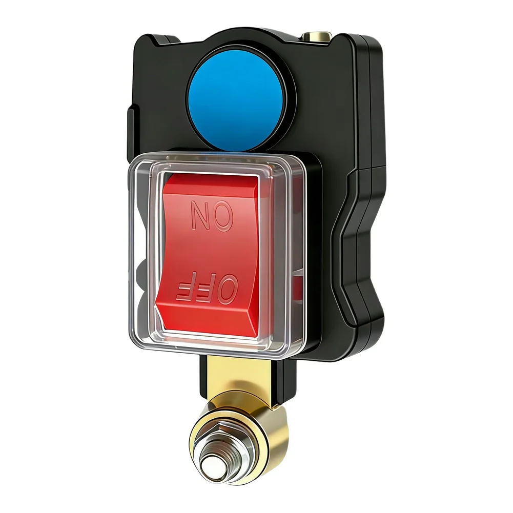 

12-24V Car Battery Disconnect Switch T-type Disconnect Switch Agricultural Waterproof Battery Cut-Off Switch Power Isolator