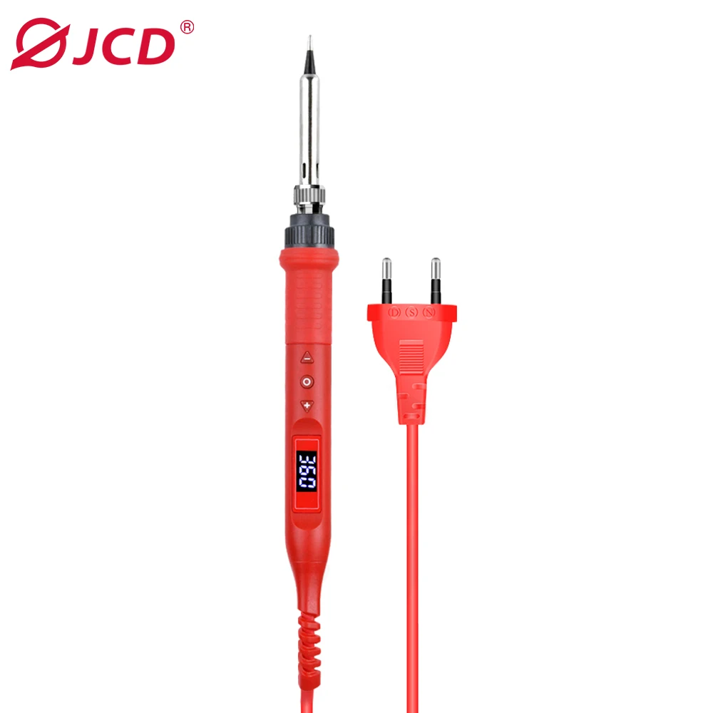 JCD 908U 80W Soldering iron kit LCD Display intelligent switch with Adjustable temperature Soldering iron 220V Soldering tool