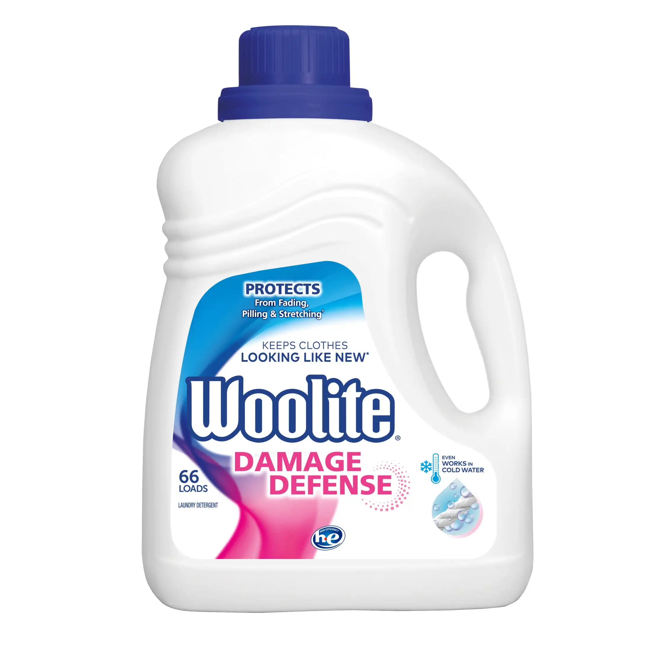 Gentle Cycle Liquid Laundry Detergent Regular HE Washers 66 Loads 100 Fl Oz Protects From Fading Free From Dyes