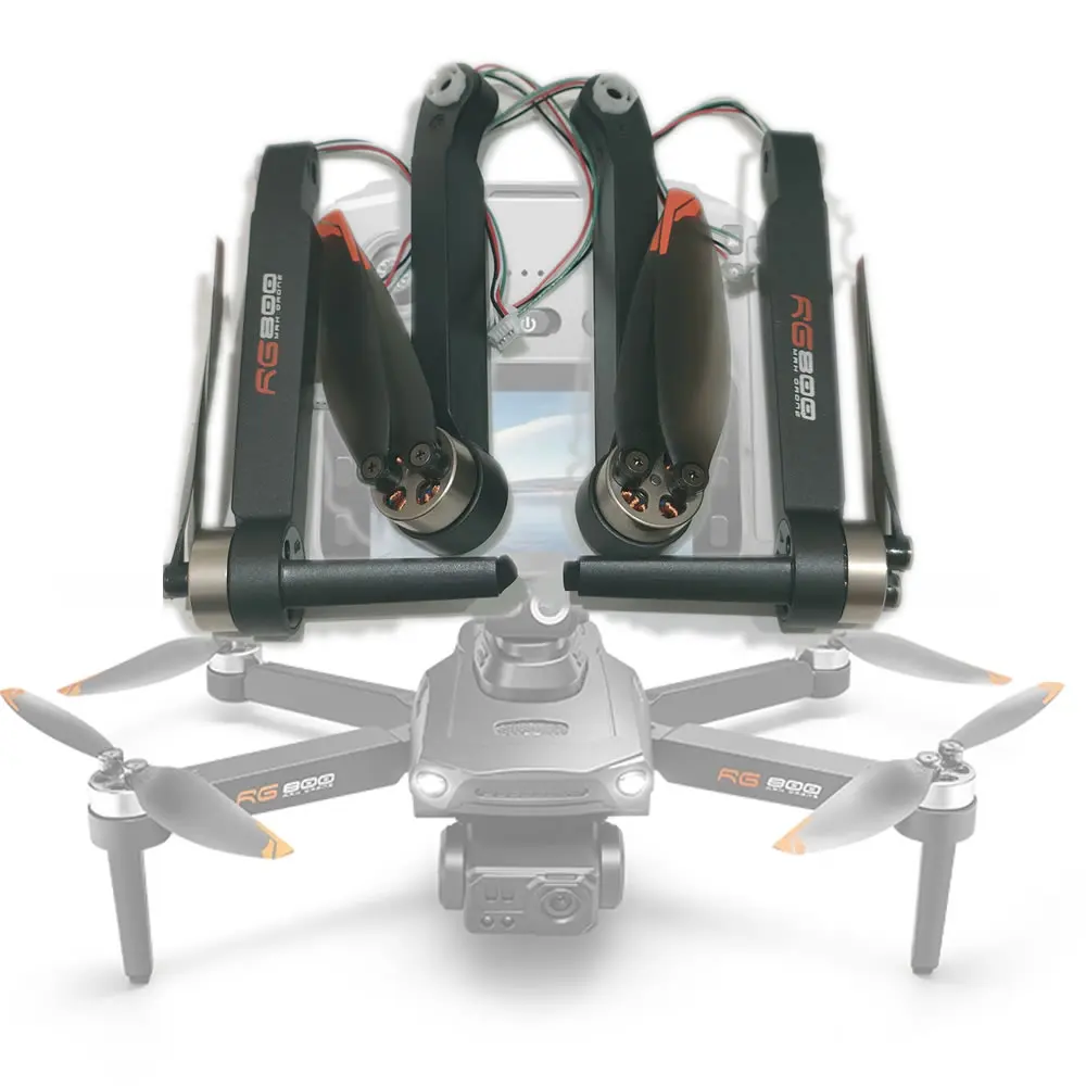 

Full Set Brushless Motor Arms for RG800 Max GPS HD Camera Brushless Laser Obstacle Avoidance Digital Mapping Large Screen Quadco
