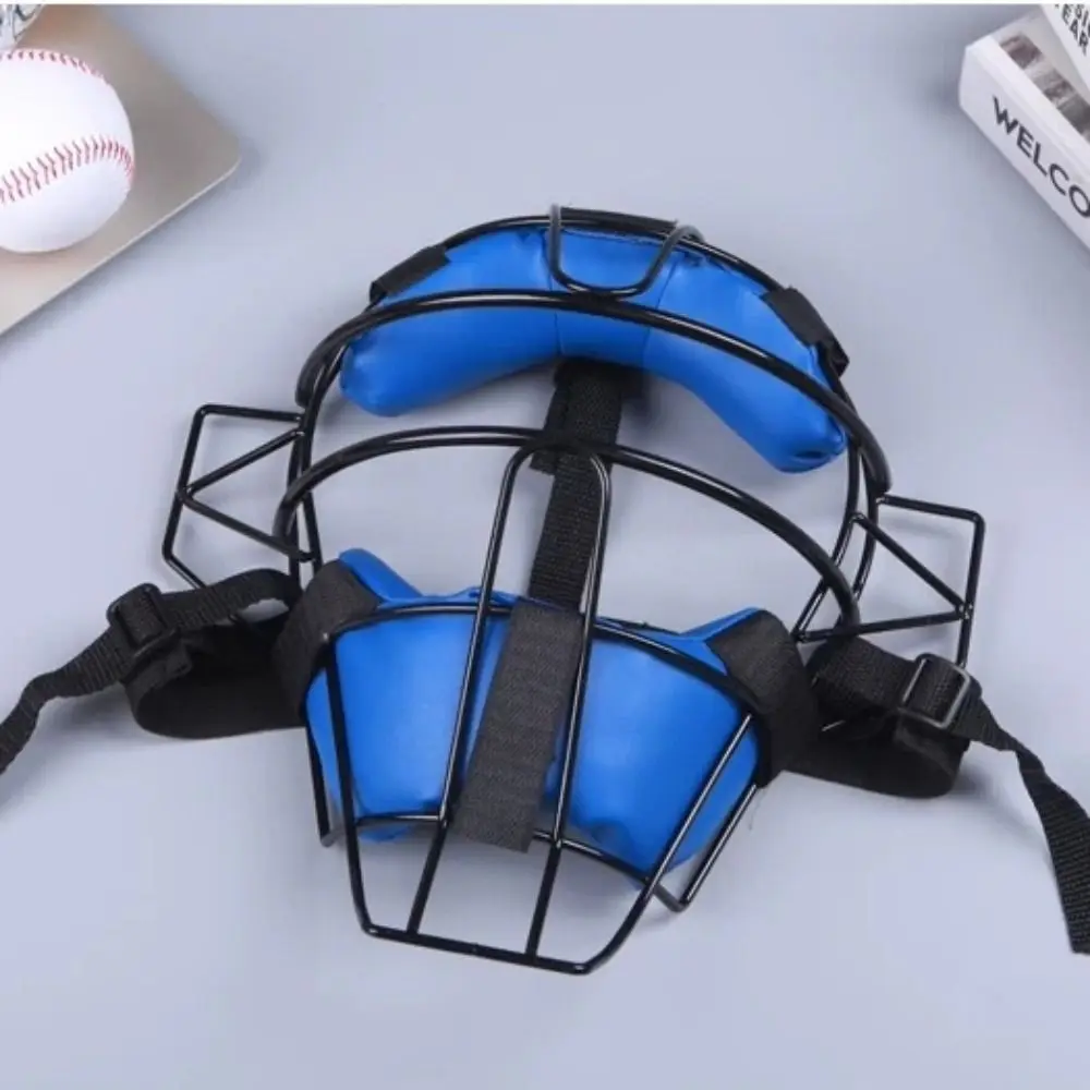 Adjustable Softball Face Guard Ear Protection Comfortable Baseball Face Mask Face Care Striking Practice