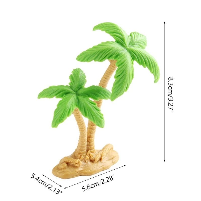 Natürliches Gefühl, Mini-Palmen, Baummodell, Baum, gefälschte Miniaturen, Baummodell, Ornamente für Wohnbereiche, Baum, grüne – Detail 7
