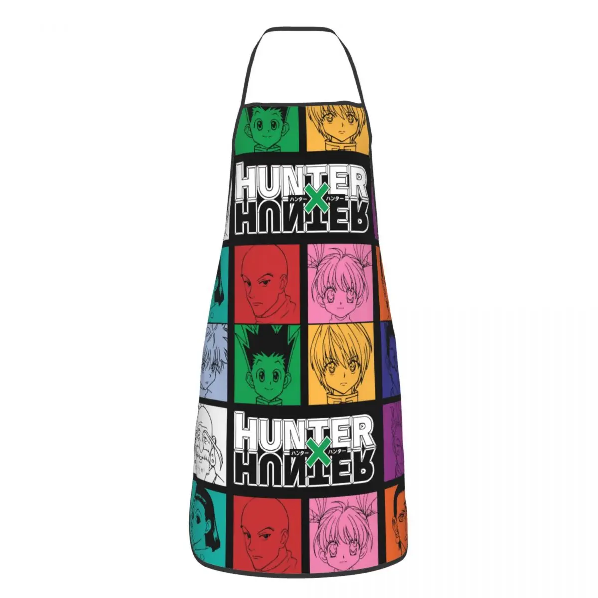 Unisex Hunter X Hunter Bib Apron Adult Chef Tablier Cuisine for Kitchen Cooking Hisoka Morow T Shirt Hxh Killua Zoldyck Painting