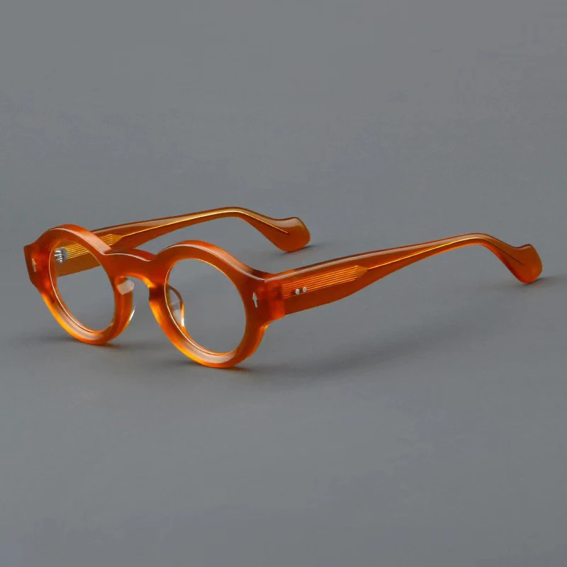 

23106 High quality fashion acetate oval frame men's optical glasses reading glasses women's personalized glasses