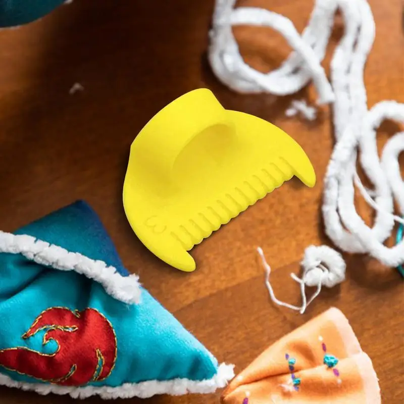 قالب الإصبع اليد الخياطة الخياطة إبرة قياس أداة قياس الإبهام حماية إبرة قياس أداة لفنون نسيج اللحف