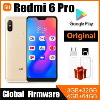 Google Rom Xiaomi Redmi 6 Pro full network connectivity smartphone facial recognition fingerprint