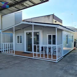 YG Flat 20 Ft 40 Ft Portable Prefabricated Home 2 3 4 5 Bedroom Folding 20Ft 40Ft Container Expandable House Prefab Villa