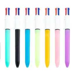 1 Piece Nurse pen Multicolor Ballpoint Pen 4 Color-in-1 Ballpoint Pen Retractable Multicolor Ballpoint Pen For Kid Class Reward