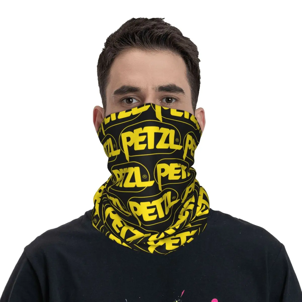 Sport Petzls Bandana Neck Cover Printed Balaclavas Mask Scarf Multifunctional Headwear Outdoor Sports Men Women Adult Washable