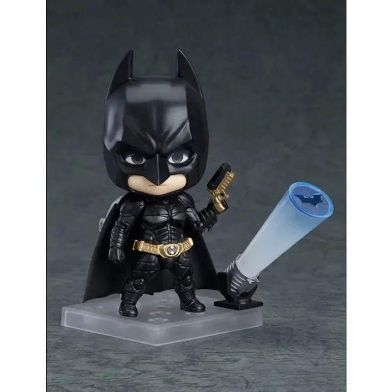 Marvel Anime Cute Bat Man in Batman v Superman Dawn of Justice Action Figure Toys Can change face Doll figurines color box 10cm