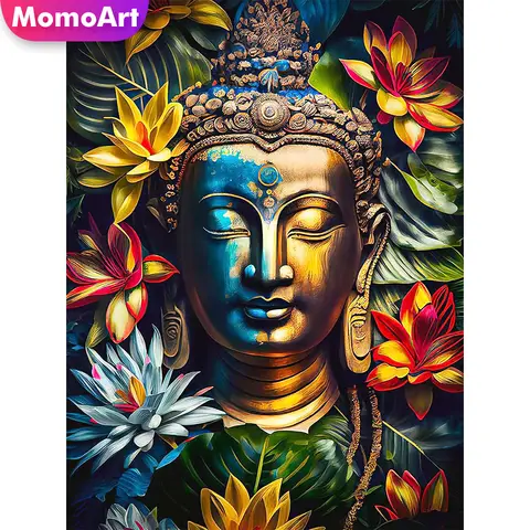 MomoArt 브리지 다이아몬드 모자이크 나무 그림, 라인스톤 자수, 판타지 풍경, 5D DIY 페인팅, 구슬 수제 취미